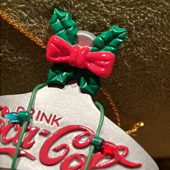 Vintage 1995 Coca Cola Bear Ornament EC no box - Picture 6 of 7
